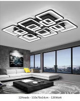 Lámpara de Techo Cuadrada Moderna LEFAN 65Watt Luz LED para Decoración de Habitación, Oficina, Comedor Candelabros de Iluminación y Decoración - details 4