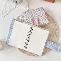 Cuaderno multiusos con patrones florales, tela resistente a las manchas, diario con estampado Floral, cubierta protectora estética suave para diario - details 9