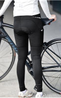 WOSAWE Pantalones de Ciclismo para Mujeres Cintura Alta, Cierre Elástico, Tela de Broadcloth, Transpirables, A prueba de golpes Negro, Naranja, Tallas XS-XL - details 1