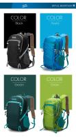Mochila de nailon impermeable para hombre y mujer, bolsa de viaje de gran capacidad para acampada, senderismo y escalada, 30l - details 20