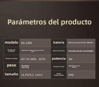 Nueva Maquinilla de Afeitar Eléctrica 2025 Cabeza de Cinco Cuchillos, Pantalla Digital, Carga Rápida, Opción de Afeitar para el Cabello - details 0