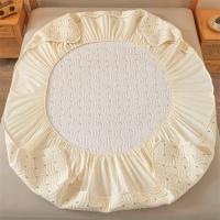 Funda de cama de estilo Simple, colcha acolchada, cubierta de colchón agradable para la piel, ropa de cama elástica para el hogar (sin funda de almohada), 1 unidad - details 8