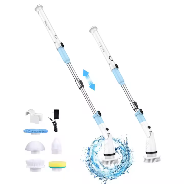 Aspiradora Eléctrica TASVAC EB5 de Doble Velocidad Extensible para Baño y Ducha con Filtro Lavable sin Bolsa y Cordón - 1