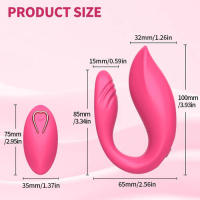 Vibrador U Tipo para Parejas Estimulador de Clítoris y G-Spot para Mujeres - details 7