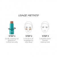 Corrector QIC Stick: Cobertura instantánea de las imperfecciones. Juego de 7 piezas - details 9