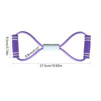 83CA 8 cuerda de tracción figura 8 banda de resistencia banda elástica de Fitness para entrenamiento en casa - details 5