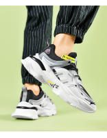 Zapatillas deportivas elásticas para hombre, talla grande 46, nuevas, con suela gruesa, para aumentar la altura, estilo papá - details 17