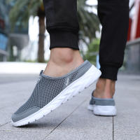Zapatos de Malla Transpirable para Hombres en Verano Zapatillas Casuales de Gran Tamaño con Suela Suave y Diseño Hueco - details 19