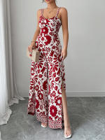 Elegante Correa con Estampado de Nudos Pierna Ancha y Corte - details 4