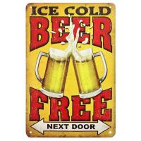 Every Beers A Cheers-carteles de hojalata de Metal para tiempo libre, decoración de pared para bares, hombre, cueva, cafetería, clubes, Retro - details 18