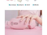 Masajeador de ojos inteligente con bolsa de aire, instrumento de vibración para el cuidado de los ojos, compresa caliente, gafas de masaje ocular con Bluetooth, bolsa para fatiga y arrugas - details 3