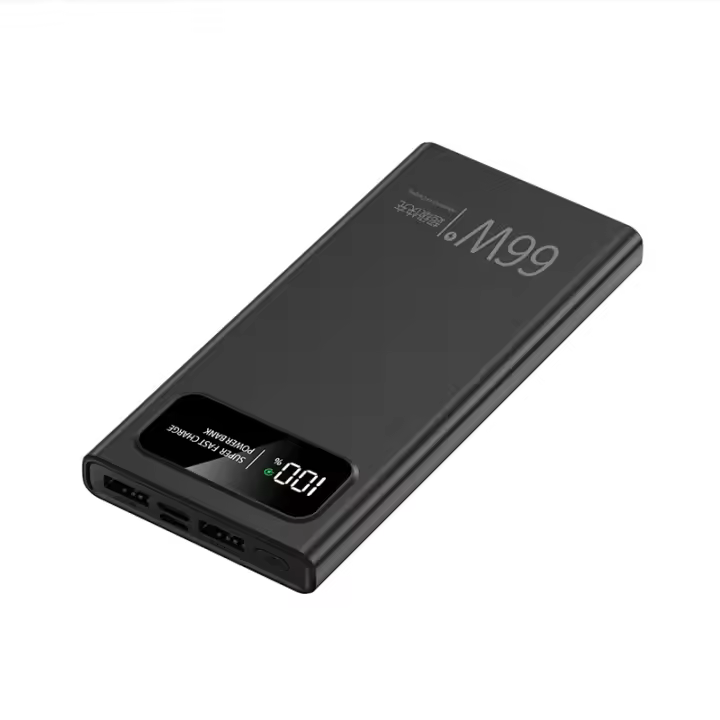 Power Bank 50000 mAh 66W Carga rápida 5V3A Delgado portátil para exteriores con LED indicador de batería - 1