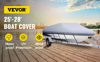 VEVOR-cubierta impermeable para barco, cubierta de amarre de poliéster de grado marino 600D, resistente - details 1