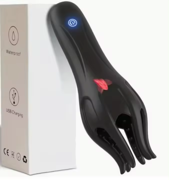 Estimulador De glande Vibrador Masajeador De Pene Entrenador De Retardo Para Hombres Juguetes Sexuales Masturbador Adulto - 1