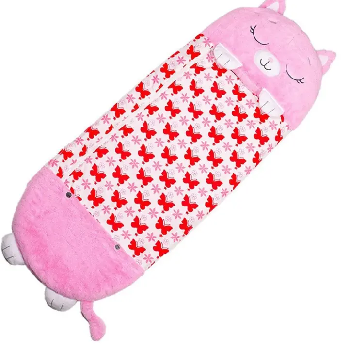 Saco de Dormir Infantil con Diseño de Osito, Suave y Cálido, Ideal para Niños, con Protección antipatinaje, Varias Tallas disponibles - 1