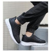 Zapatillas de correr de marca para hombre, zapatos de tenis ligeros, zapatos deportivos de cuero Pu impermeables para exteriores, entrenadores masculinos, zapatos atléticos - details 12