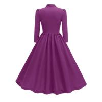 2024 nueva moda bata Vintage vestidos de verano elegantes mujeres Swing manga corta pajarita cuello Rockabilly fiesta graduación vestido de oficina - details 15