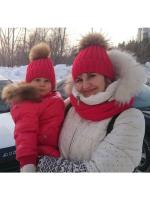 Gorro de invierno con pompones de piel para mujer, gorro de invierno para mujer y niña, gorros tejidos, gorro grueso para mujer - details 0