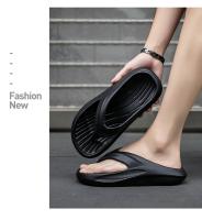 Chanclas zapatos de hombre de suela gruesa pisando mierda sintiendo pellizco en la playa zapatillas marea - details 8