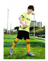 Botas de fútbol profesionales TF/FG para niños, zapatos de fútbol rápidos antideslizantes para interiores, botines de fútbol ultraligeros para niños - details 21