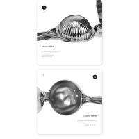 Exprimidor de limón exprimidor de frutas para el hogar, exprimidor de limón, exprimidor Manual de aleación de Zinc para Cocina - details 6