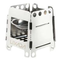 Estufa de Alcohol Plegable Portátil Lixada Titanio/Acero Inoxidable Ideal para Cocina al Aire Libre - details 0