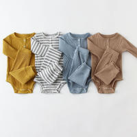 Conjunto de ropa para bebé, mono y pantalones para recién nacido, 2 piezas, Primavera - details 0