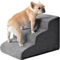 Non-Slip Foam Dog Ramps Friendly Machine Washable Slope Dog Steps Easy Install Detachable Pet Climbing Ladder Sofa - details 0