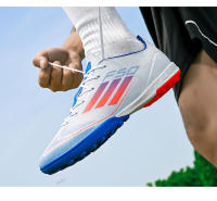 Zapatos de fútbol todoterreno, AG, TF, adaptación a campos de césped artificial, universales para entrenamiento y competiciones, característica antideslizante y transpirable - details 20