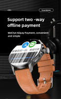 2025 nuevo GT200 Smartwatch Video Chat conexión WIFI tarjeta SIM posicionamiento GPS llamada Bluetooth detección de ritmo cardíaco linterna modo deportivo AMOLED Fro HUAWEI 4G Smartwatch - details 18