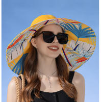 Elegante Sombrero de Playa de Doble Cara para Mujer Protección Solar Moda de Verano al Aire Libre - details 18
