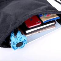 Mochila Deportiva Ligera Simple con Bolsillo de Cremallera para Hombres y Mujeres - details 5