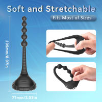 Vibrador Inalámbrico Control Remoto 2-en-1 10 Modos de Vibración Enchufe Anal - details 3