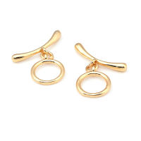 Anillo redondo de latón de Color dorado de 18K, cierre de palanca circular O, cierres de conexión para pulsera, suministros para fabricación de joyas, accesorios Diy - details 44