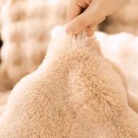 Alfombrilla de cojín para gatos, colchoneta de lana de conejo para invierno, cama gruesa y cálida, almohadilla para dormir de felpa para gatos, sofá suave y cómodo para gatos - details 7