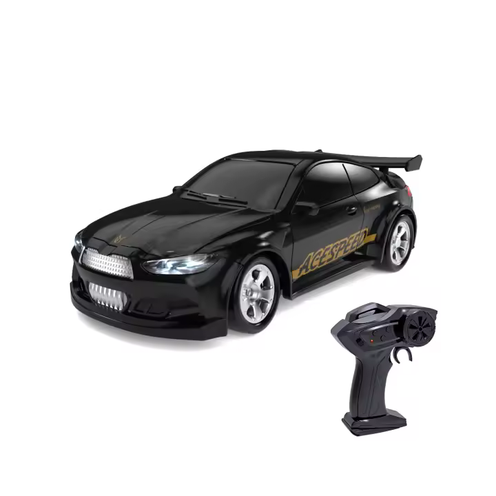 Coche de carreras RC 1/64 Mini coches deportivos de Control remoto todoterreno de alta velocidad Drift escritorio Micro vehículo juguetes eléctricos para niños - 1