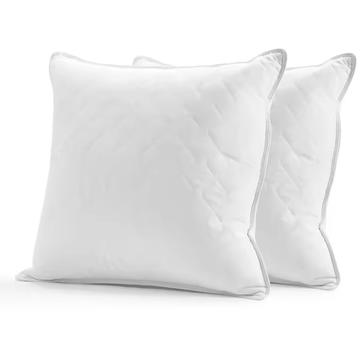 50x70, Almohada de Lujo para Dormir de Pluma de Ganso, Funda de Algodón Orgánico, Lavable - 1