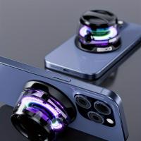 Mini Altavoz Bluetooth 2 en 1, Subwoofer de sonido estéreo magnético, caja de sonido inalámbrica creativa con iluminación RGB, soporte para teléfono - details 16