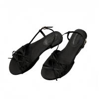 Zapatillas súper geniales, nuevo estilo de hadas de cabeza redonda abierta, sandalias planas de moda - details 11