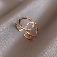 Anillo de moda y sencillo, tamaño ajustable - details 33