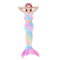 Traje de baño de cola de sirena para niños y niñas, bañador con Monofin - details 27