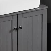 Armario de Baño de Suelo con 1 Estante y 2 Puertas 60 x 30 x 60 cm Ideal para Almacenamiento de Lavabo - details 15