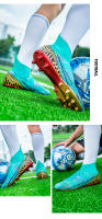 Botas de fútbol profesionales AG para hombres, zapatos de fútbol para niños, tacos altos para el tobillo, zapatillas de fútbol de hierba, zapatos de entrenamiento de Futsal, gran oferta - details 18