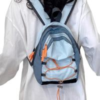 Mochila de viaje al aire libre Mochila de libros para hombres y mujeres Mochila con cordón elástico Mochila para portátil de viaje con múltiples bolsillos - details 8
