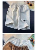 Pantalones Cortos de Deportes de Verano Minimalistas Moda de Playa y Calle para Hombres con Letras Bordadas - details 8