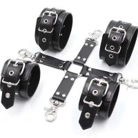 Manillas de Cuero BDSM Accesorios Exóticos para Juegos de Pareja Salto de Estimulación Sensual para Adultos - details 0