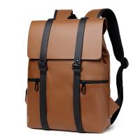 Mochila de piel sintética para hombre, morral de viaje para ordenador portátil, bolsa de viaje para estudiantes, bolsa para libros escolares - details 5