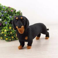 Juguete de peluche 3D realista hecho a mano para mascotas, modelo de perro, animales, perro salchicha, juguete de simulación - details 0