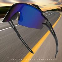 Deportes Ciclismo Gafas de sol para motocicleta, protección UV, Gafas coloridas a prueba de viento, Gafas para caminar y correr - details 6