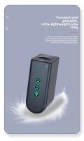 Bomba de Aire Eléctrica Portátil 100psi Mini Para Bicicleta, Motocicleta - details 2